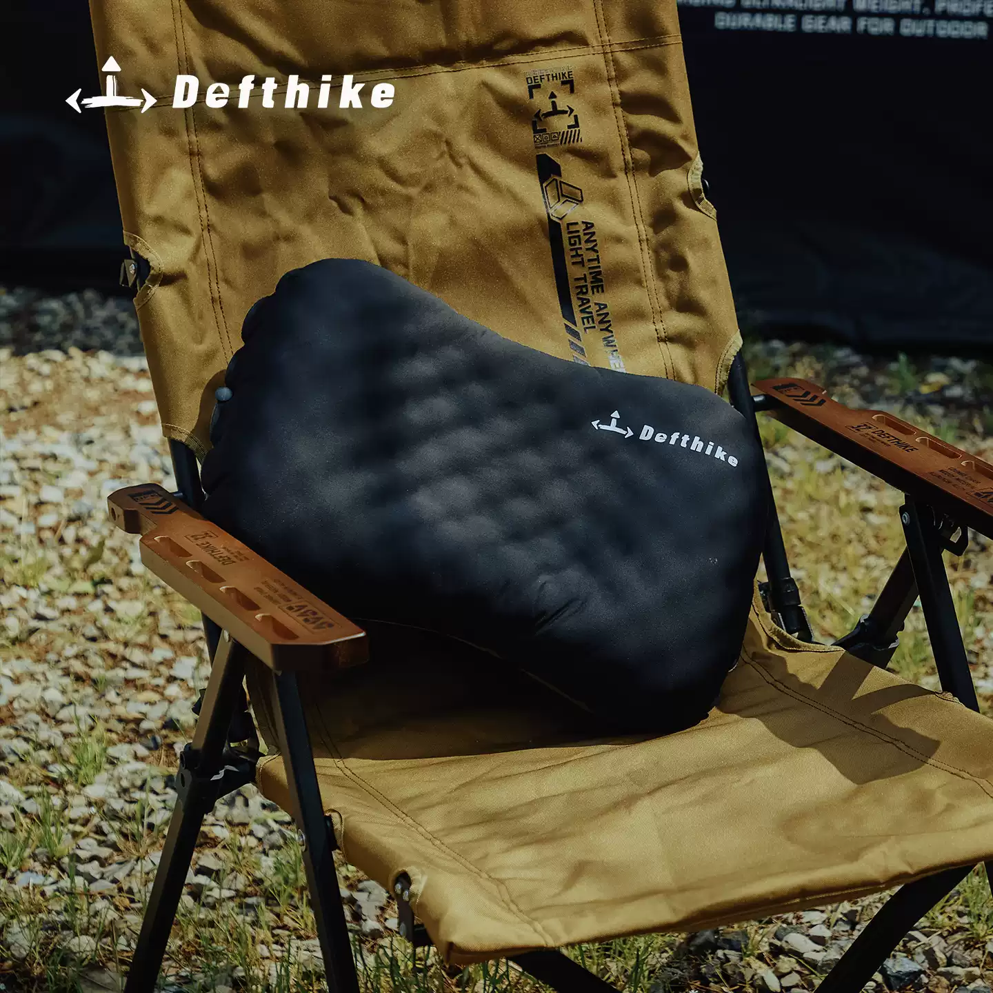 DEFTHIKE Inflatable Air Cushion Pillow