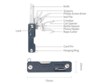 NEXTOOL NE20098 10-in-1 Multifunction Knife - Olive Drab