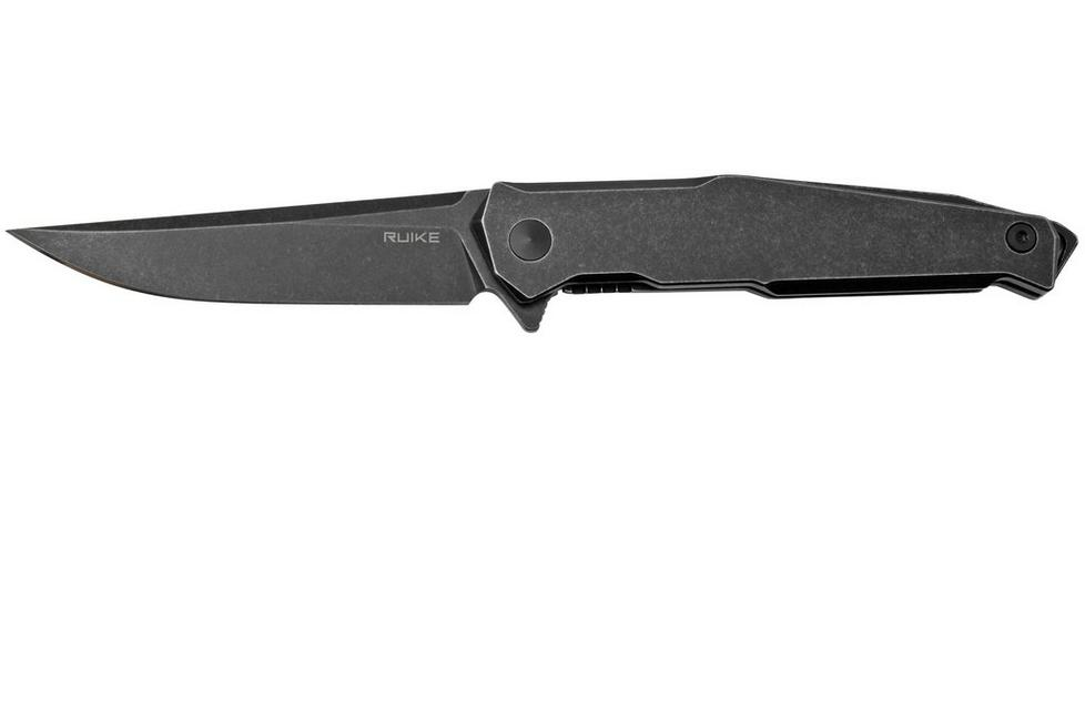 RUIKE P108-SB Stonewashed Flipper Folding Pocket Knife