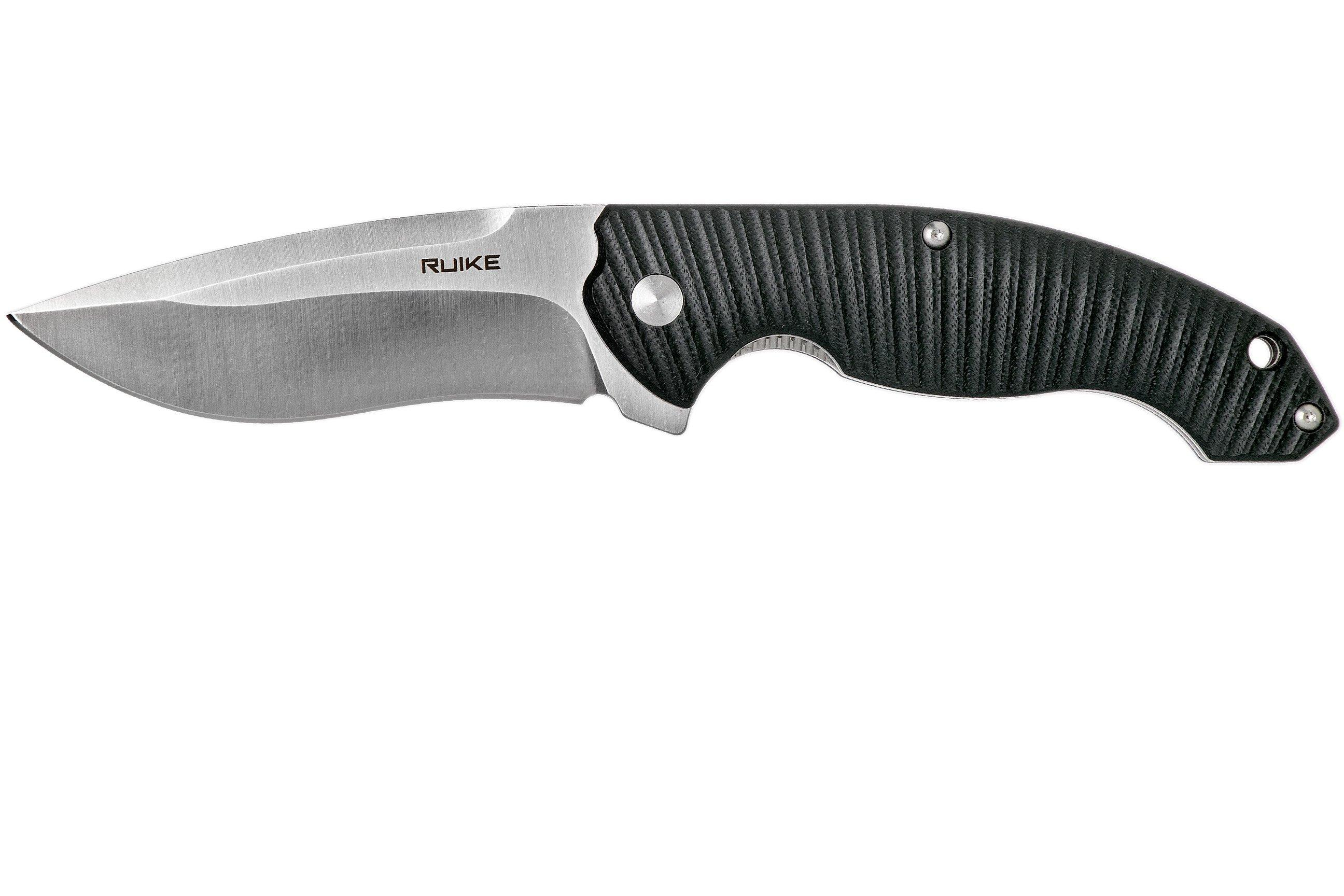 RUIKE P852-B Black Folding Outdoor Pocket Knife