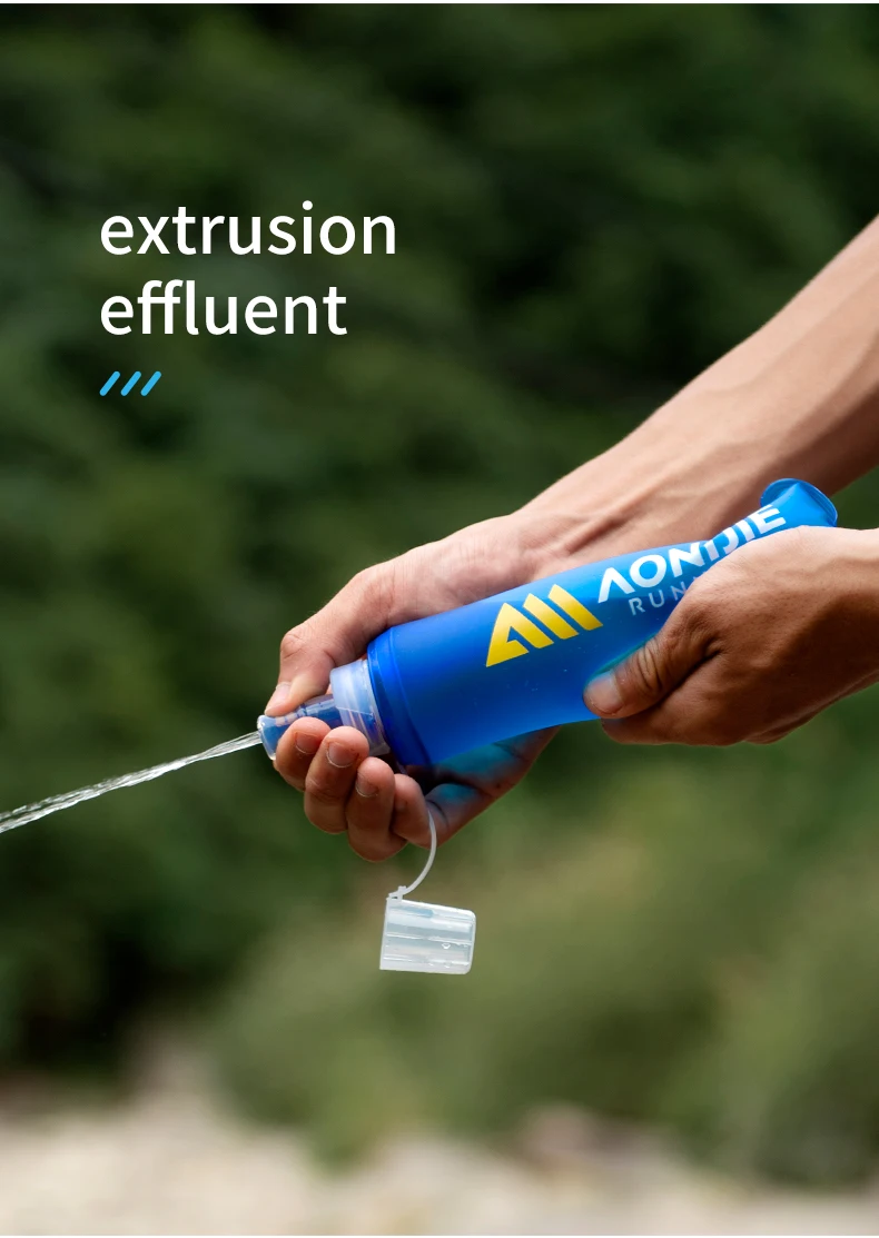 AONIJIE Soft Water Flask 250ml Running Hiking Sports