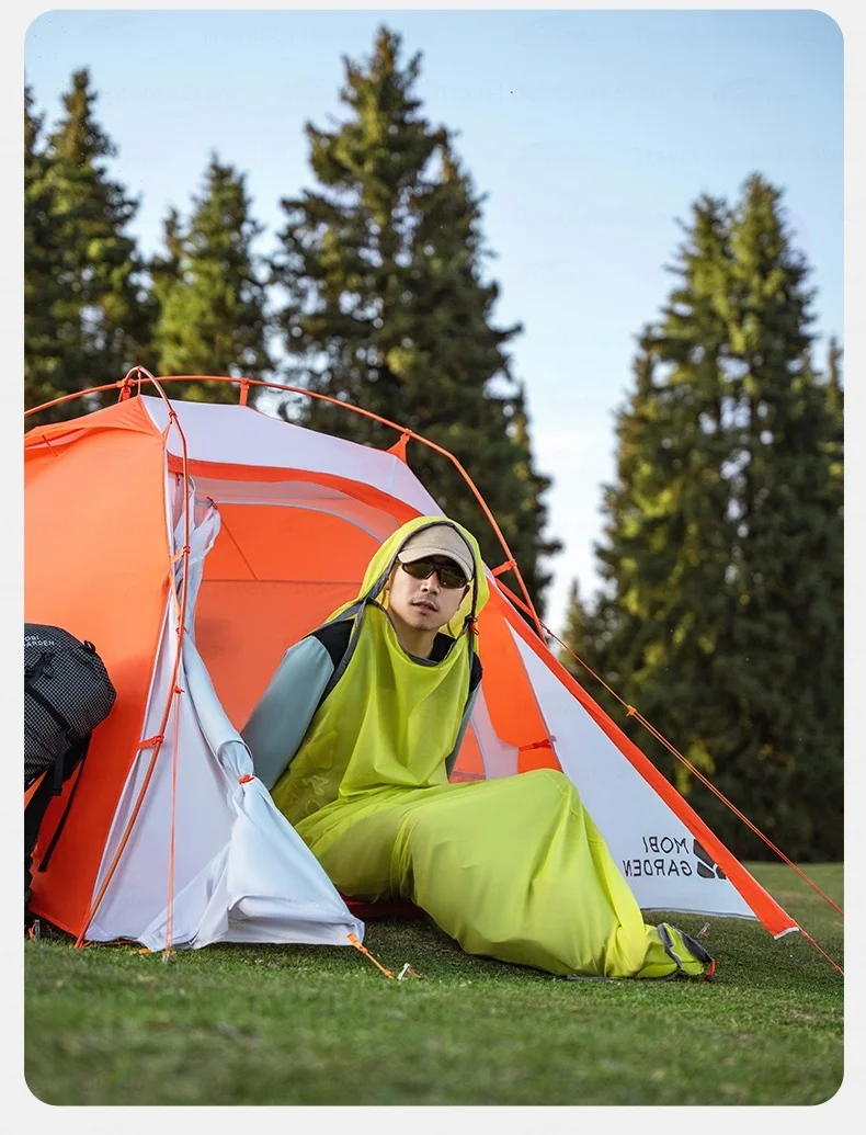 MOBI GARDEN Ultra-Light Mummy Sleeping Bag Liner