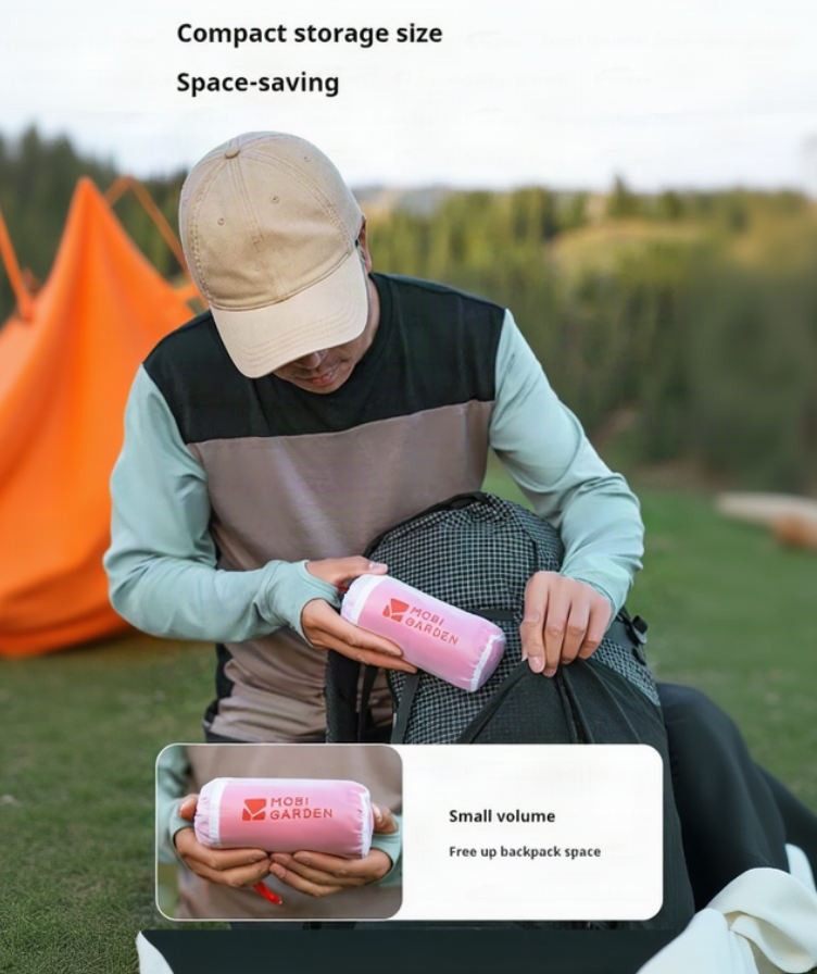 MOBI GARDEN Ultra-Light Mummy Sleeping Bag Liner