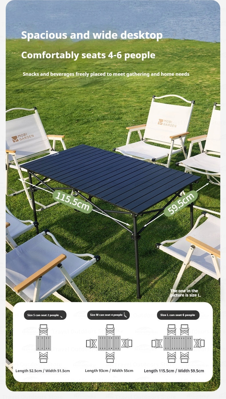 MOBI GARDEN ShanXiang Carbon Steel Egg Roll Table – M