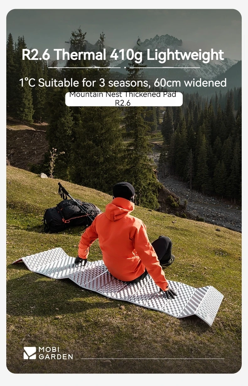MOBI GARDEN R2.2 Egg Crate Sleeping Pad