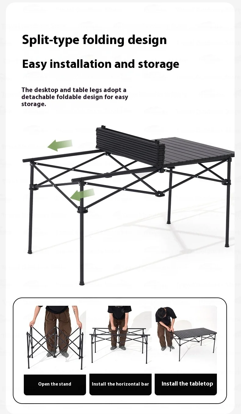 MOBI GARDEN ShanXiang Carbon Steel Egg Roll Table – M