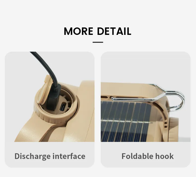 MOBI GARDEN Star Camp Solar Lantern – 400 Lumens