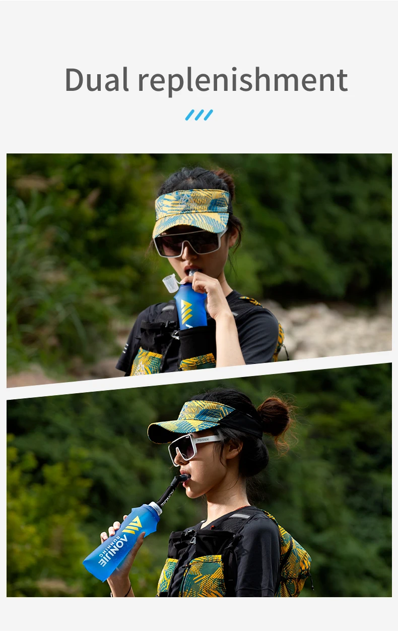 AONIJIE Soft Water Flask 250ml Running Hiking Sports