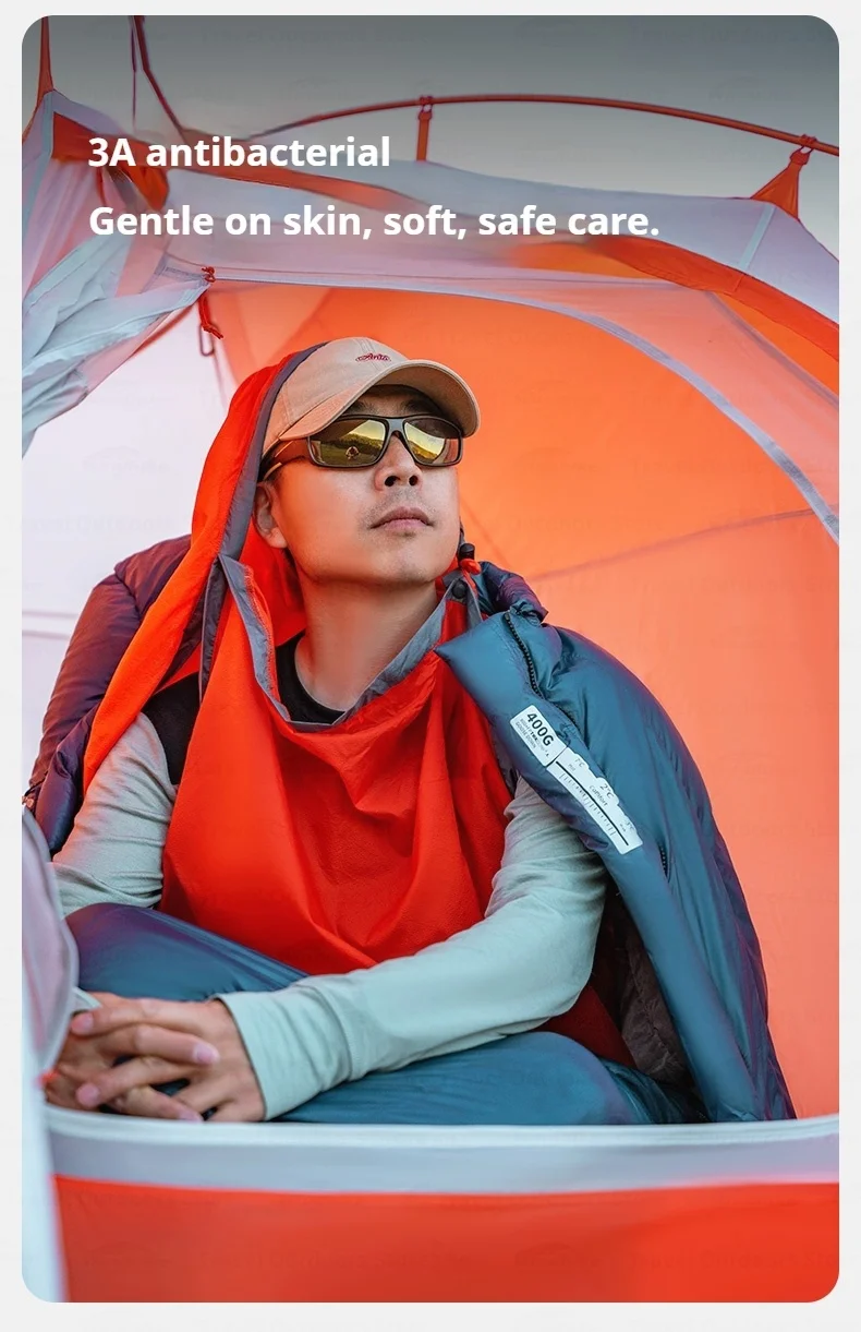 MOBI GARDEN Ultra-Light Mummy Sleeping Bag Liner