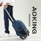 AOKING Rolling Trolley Backpack SLN69569