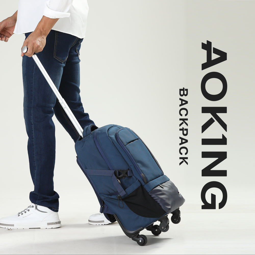 AOKING Rolling Trolley Backpack SLN69569