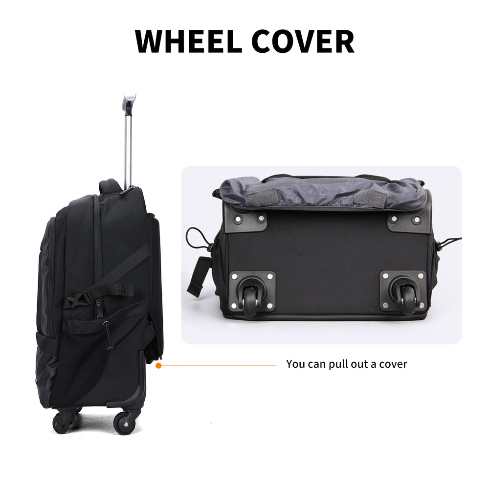 AOKING Rolling Trolley Backpack SLN69569