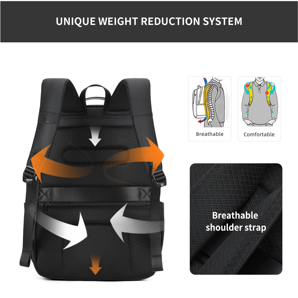 AOKING Casual Laptop Business Backpack SN4005-5