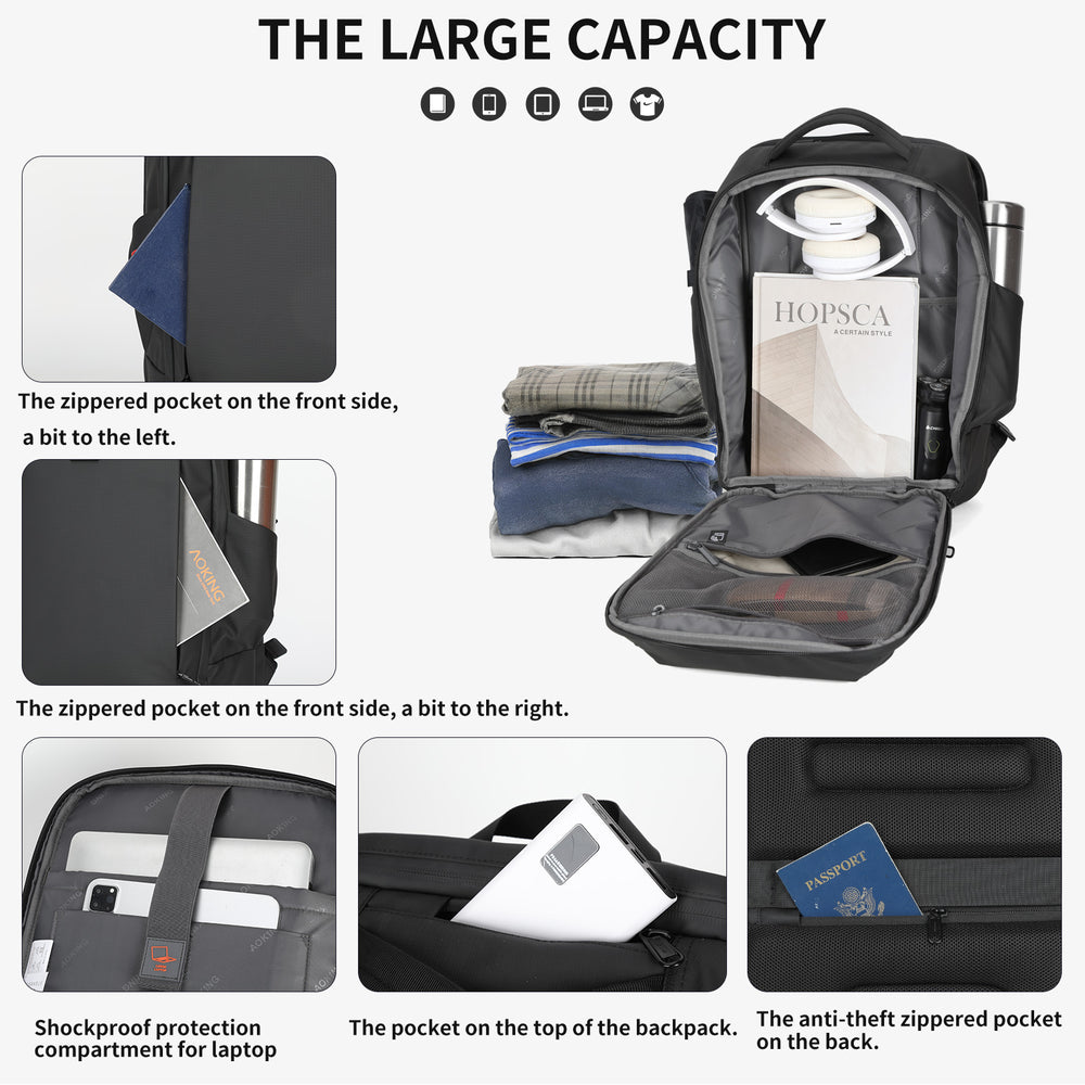AOKING Anti-Theft Laptop Backpack SN41385F