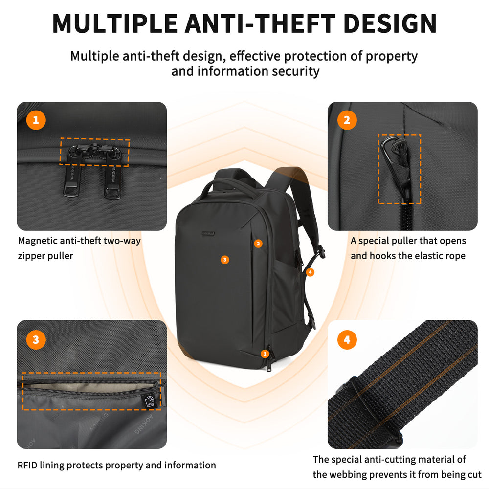 AOKING Anti-Theft Laptop Backpack SN41385F