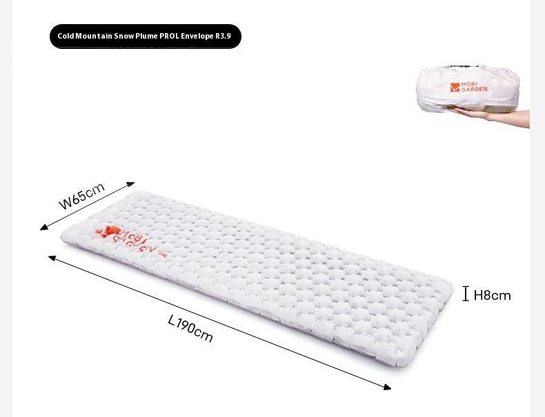 MOBI GARDEN Cold Mountain Pro L R3.9 Envelope Air Mattress