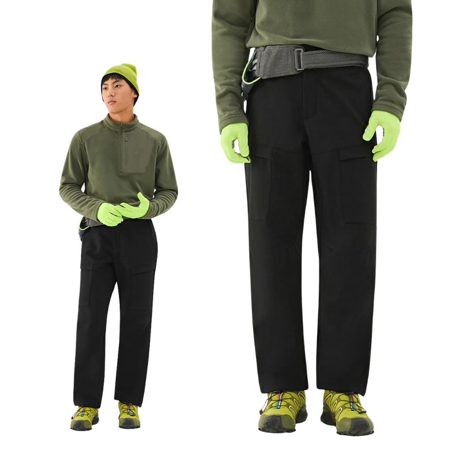 TECTOP Men’s Hiking Pants – Water Repellent & Fleece Lined