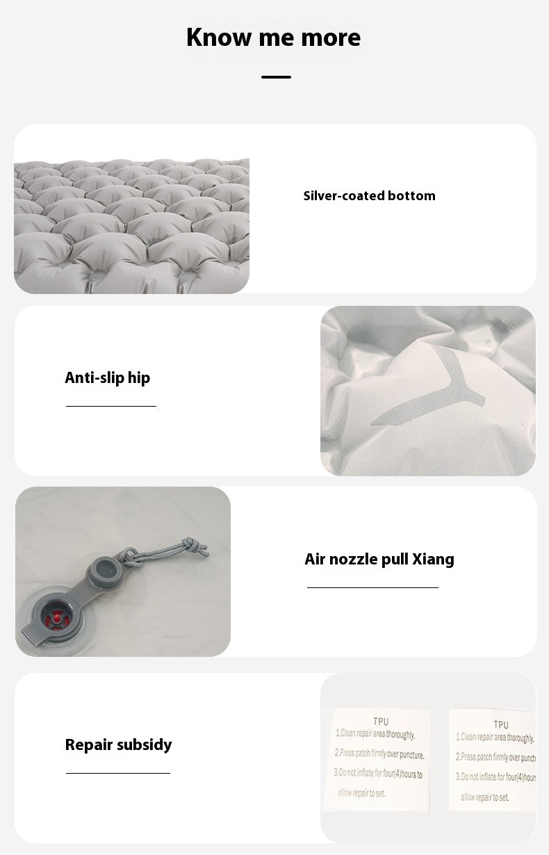 MOBI GARDEN Cold Mountain Pro S R3.9 Fish Shape Air Mattress