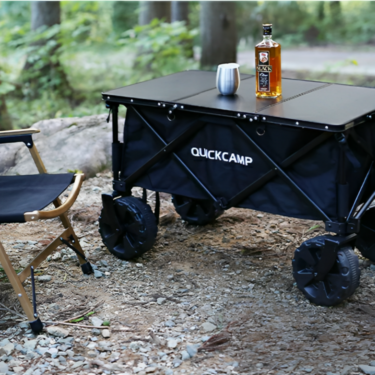 QUICKCAMP Three Folding Table for Carry Wagon QC3FT90W