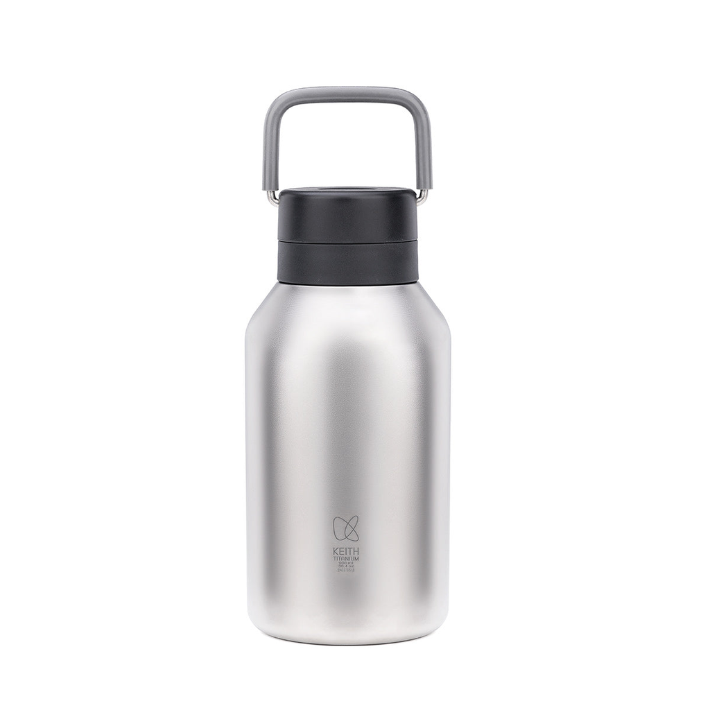 KEITH TITANIUM Vacuum Bottle with Carry Handle 900ml Ti3105