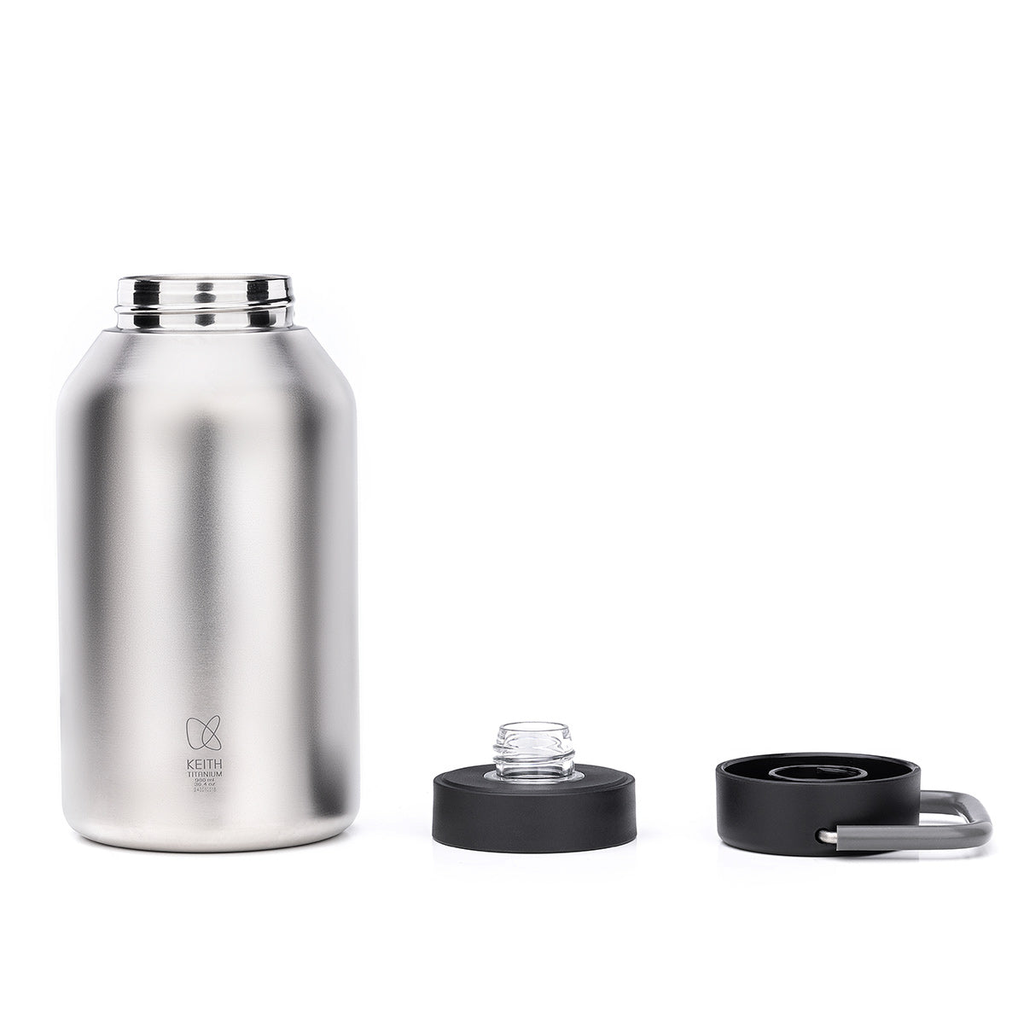 KEITH TITANIUM Vacuum Bottle with Carry Handle 900ml Ti3105