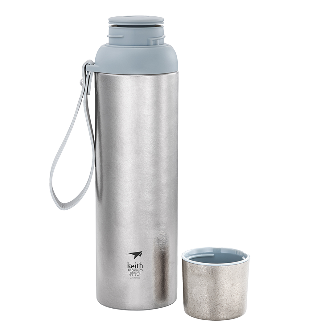 KEITH TITANIUM Vacuum Insulated FlexLid Bottle 800ml Ti3106