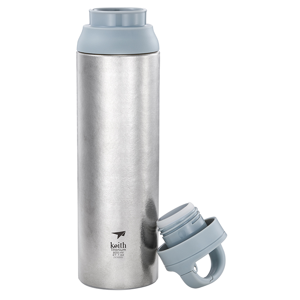 KEITH TITANIUM Vacuum Insulated FlexLid Bottle 800ml Ti3106