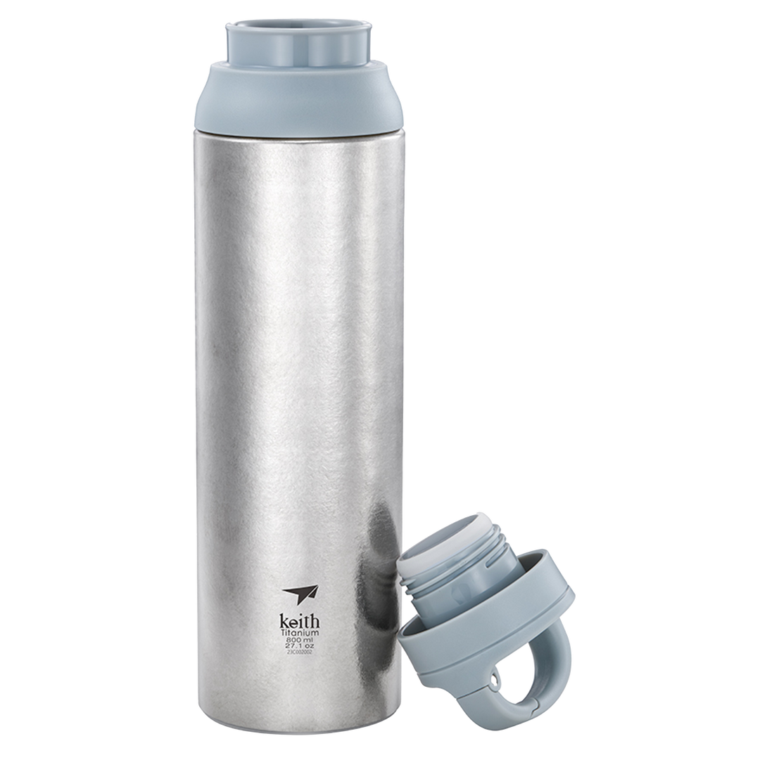 KEITH TITANIUM Vacuum Insulated FlexLid Bottle 800ml Ti3106