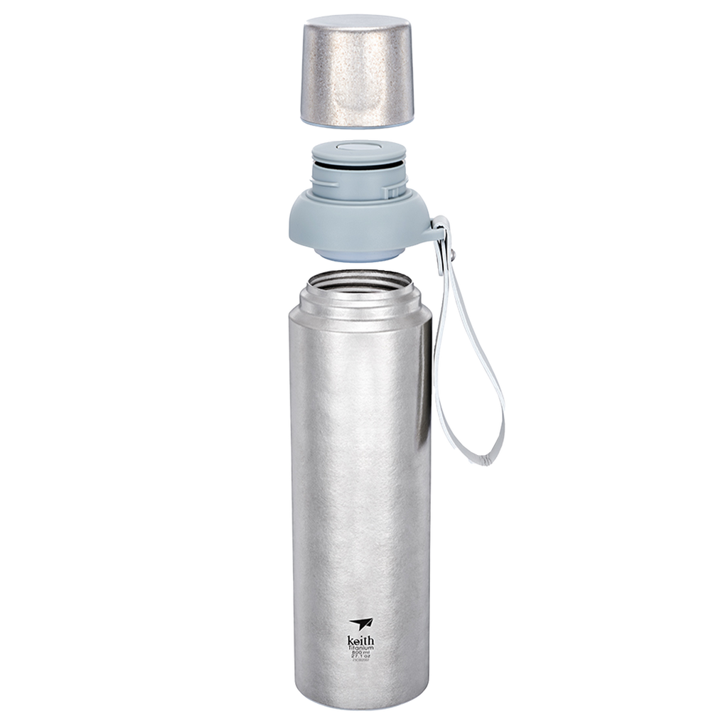 KEITH TITANIUM Vacuum Insulated FlexLid Bottle 800ml Ti3106
