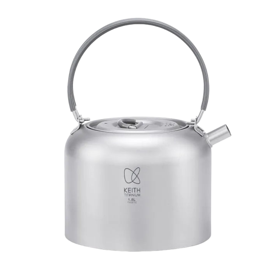 KEITH TITANIUM Kettle with Foldable Handle 1.5L Ti3907