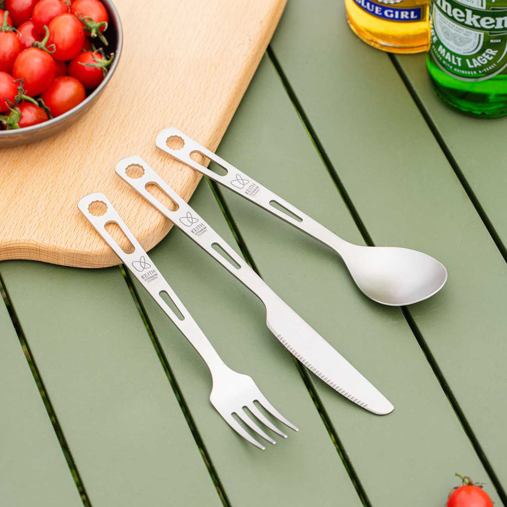 KEITH TITANIUM Cutlery Set (3-Piece) Ti5213