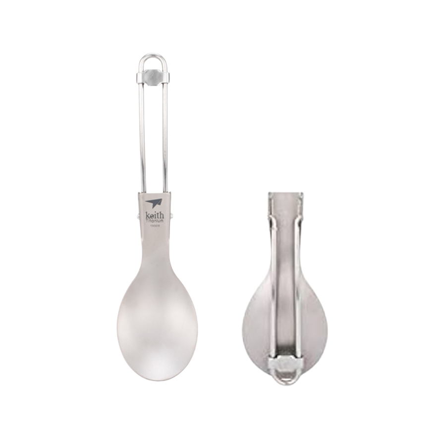 KEITH TITANIUM Foldable Cutlery Set Ti5300