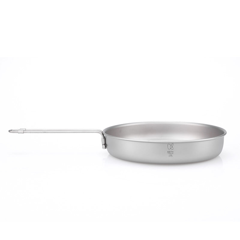 KEITH TITANIUM Fry Pan with Folding Handle 1000ml Ti6034