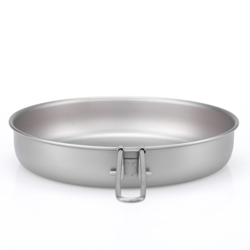 KEITH TITANIUM Fry Pan with Folding Handle 1000ml Ti6034
