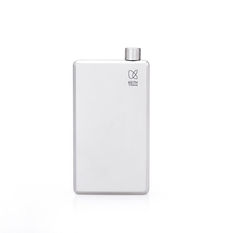 KEITH TITANIUM Pocket Flask with Funnel 120ml Ti9306