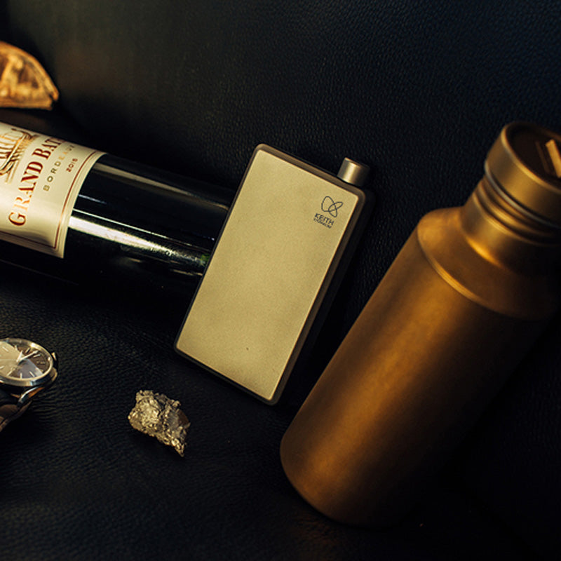 KEITH TITANIUM Pocket Flask with Funnel 200ml Ti9307