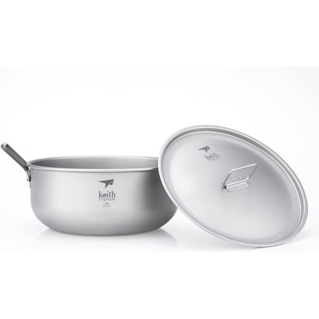 KEITH TITANIUM Cooking Pot 1.8L Ti6015