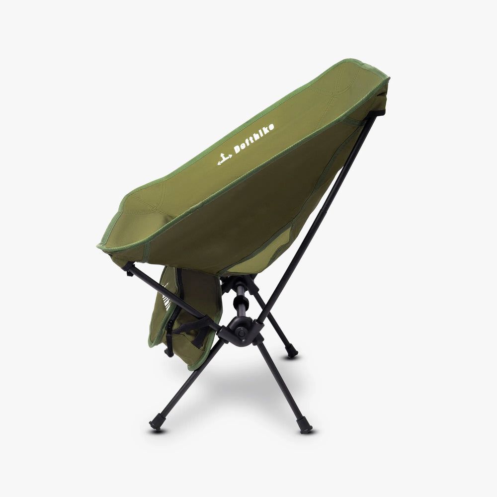 DEFTHIKE Foldable Lightweight Moon Chair Low Back Y005