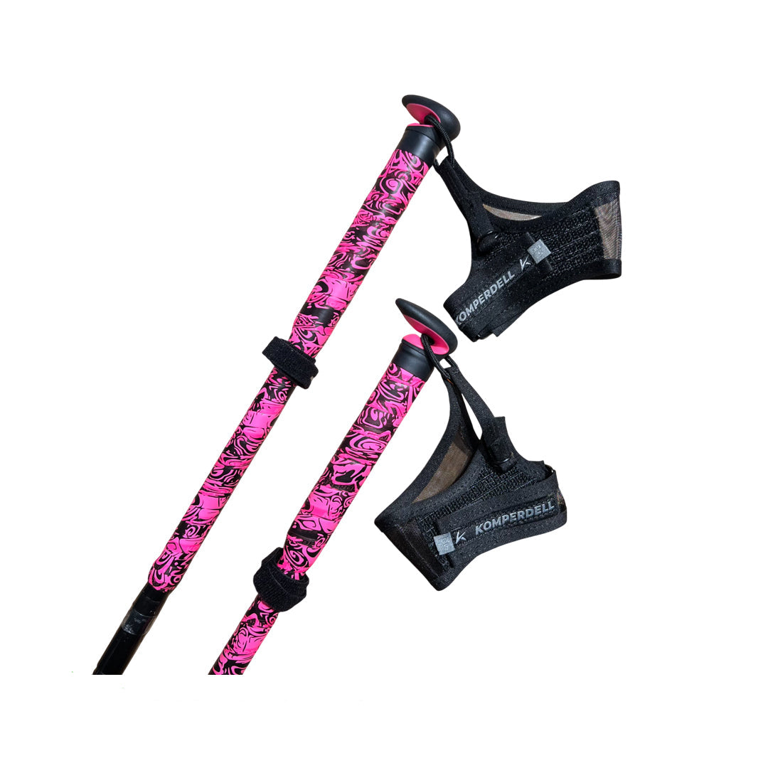 KOMPERDELL Carbon FXP Ultra The Erlkönig Pink Lightweight Trekking Pole