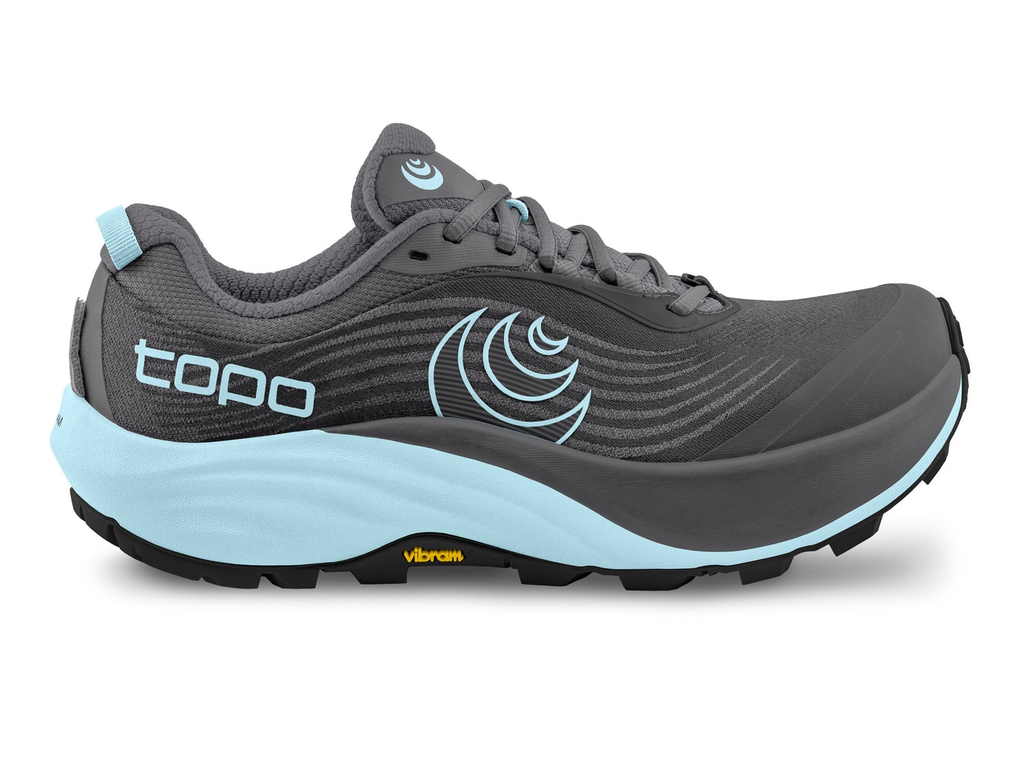 TOPO Athletic Women's Pursuit 3 Trail Running Shoes - Grey/Sky