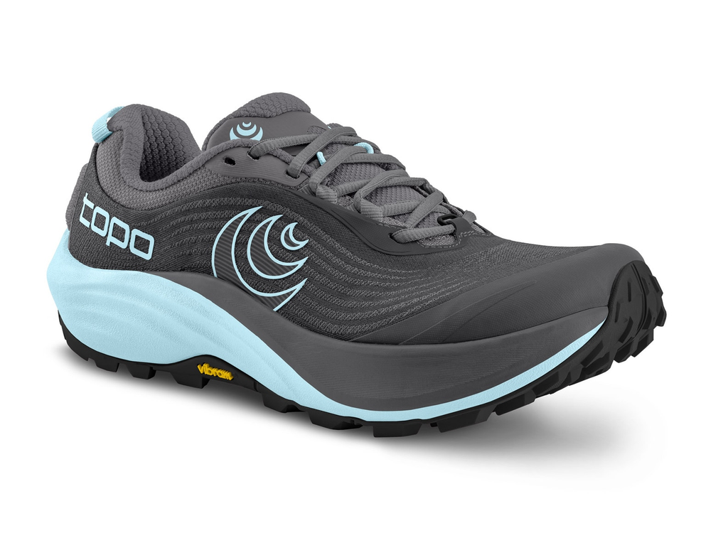 TOPO Athletic Women's Pursuit 3 Trail Running Shoes - Grey/Sky