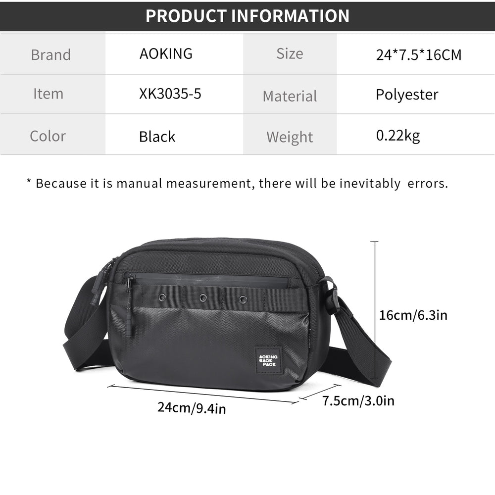 AOKING Waterproof Crossbody Bag Sling Bag XK3035-5