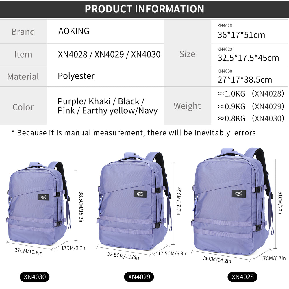 AOKING Casual Sport Backpack XN4028