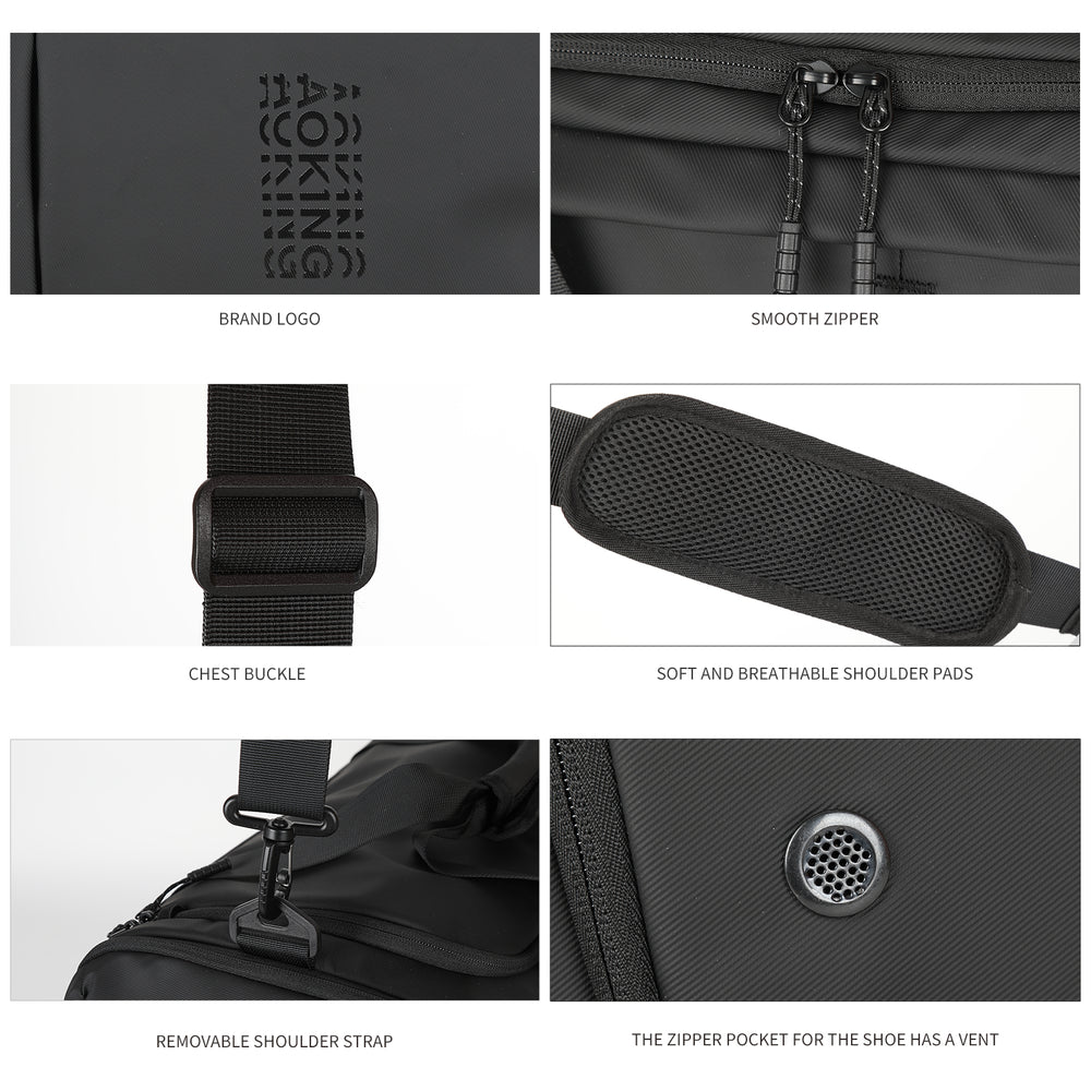AOKING Large Capacity Travel Bag Duffle Bag XW41460F
