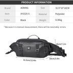AOKING Crossbody Waist Bag Sling Bag XY3325-5