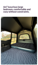 BLACKDOG Mount Haven AIR PRO Inflatable Cabin Tent - 230CM X 260CM (4-5 Person)