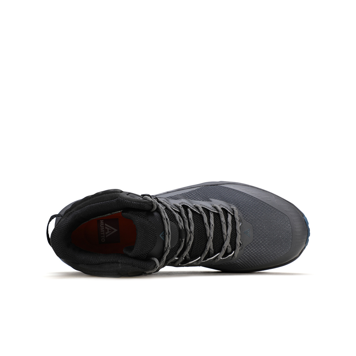 HUMTTO Men’s Mid-Cut Hiking Shoes Waterproof & Durable – Black Grey