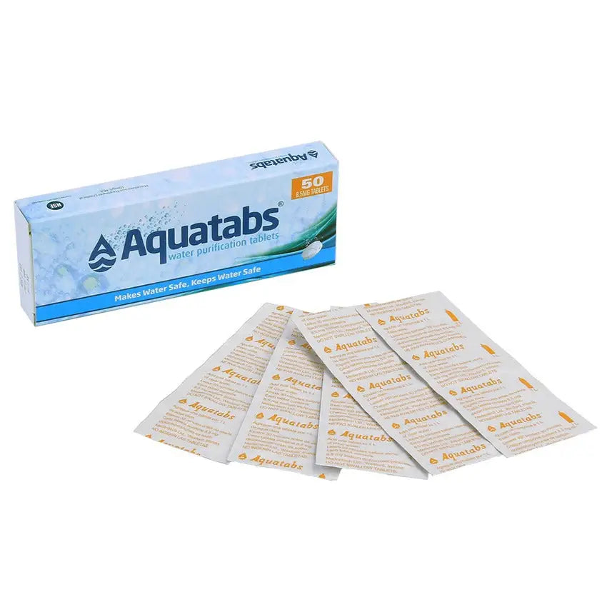 AQUATABS Water Purifications Tablets - 50 Tabs