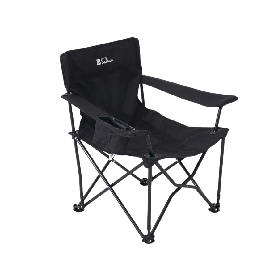 MOBI GARDEN Enjoy Folding Camping Chair with Armrest