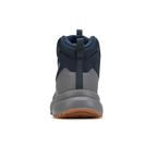 HUMTTO Men’s Mid-Cut Hiking Shoes Waterproof & Shock-Absorbing – Dark Blue/Grey
